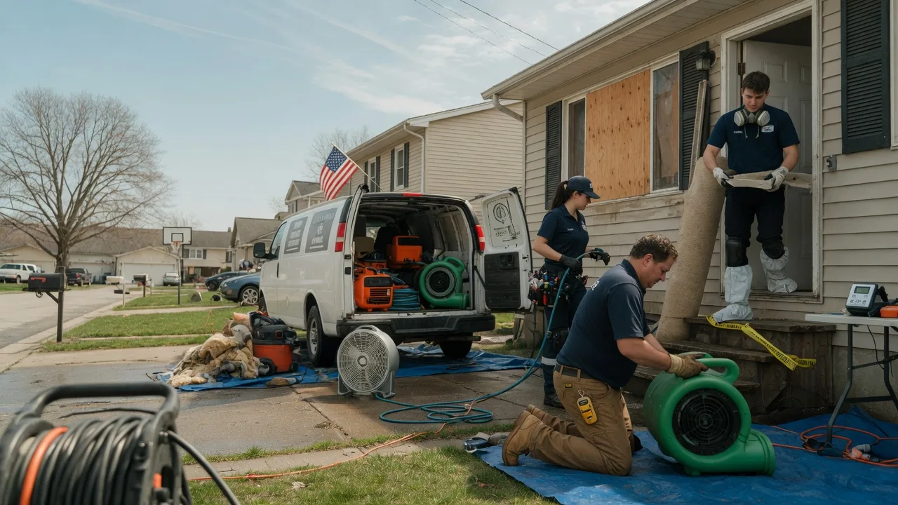 Water Damage Restoration in Masonic Home, KY near me